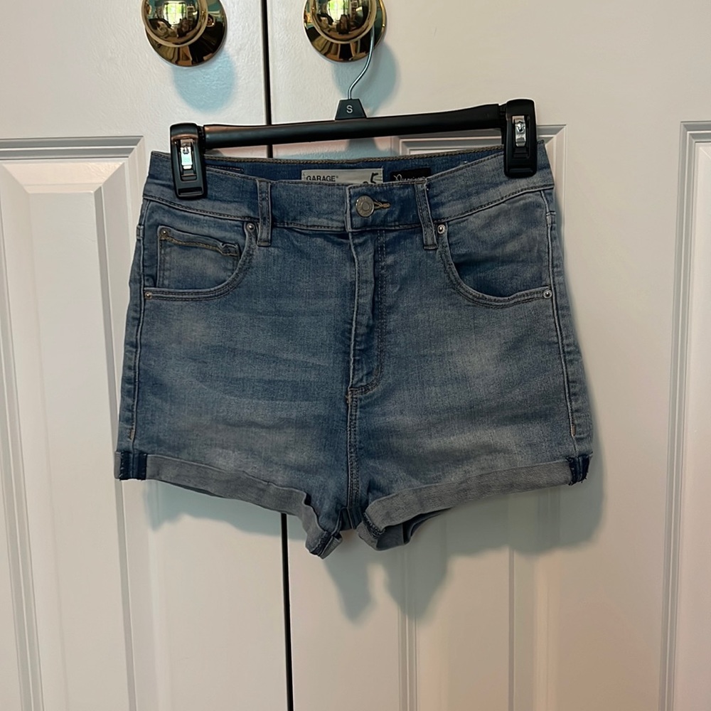 Garage High Rise Jean Shorts